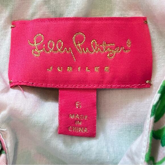 Lilly Pulitzer Pink Jubilee Tiger Lily Shift Dress 6 - Picture 4 of 13
